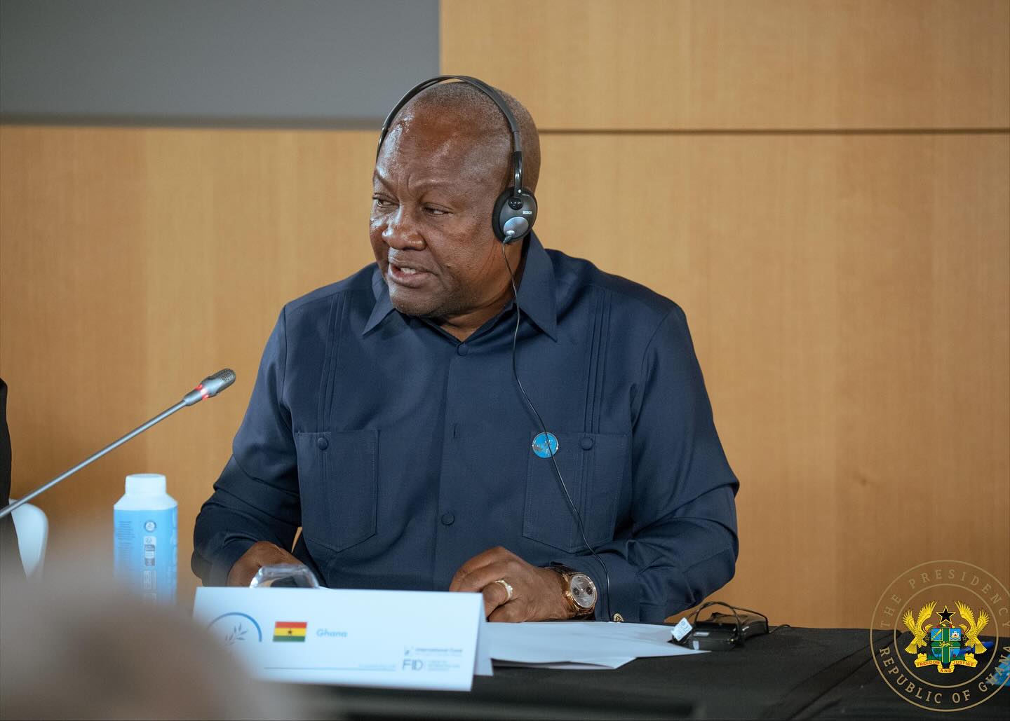 Mahama joins global leaders at Libreville Innovation Forum
