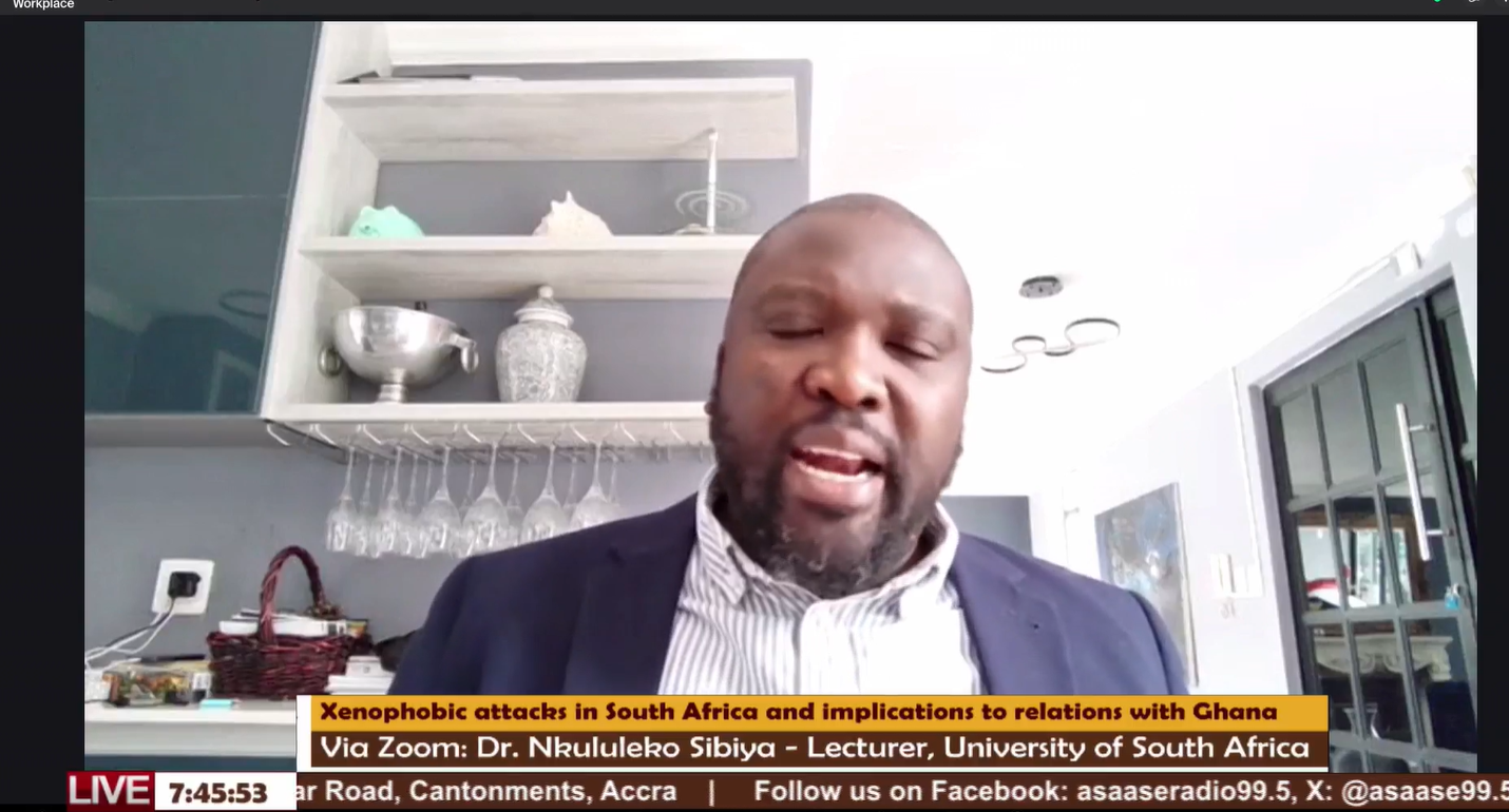 South African government response to xenophobia largely reactive — South African lecturer Nkululeko Sibiya