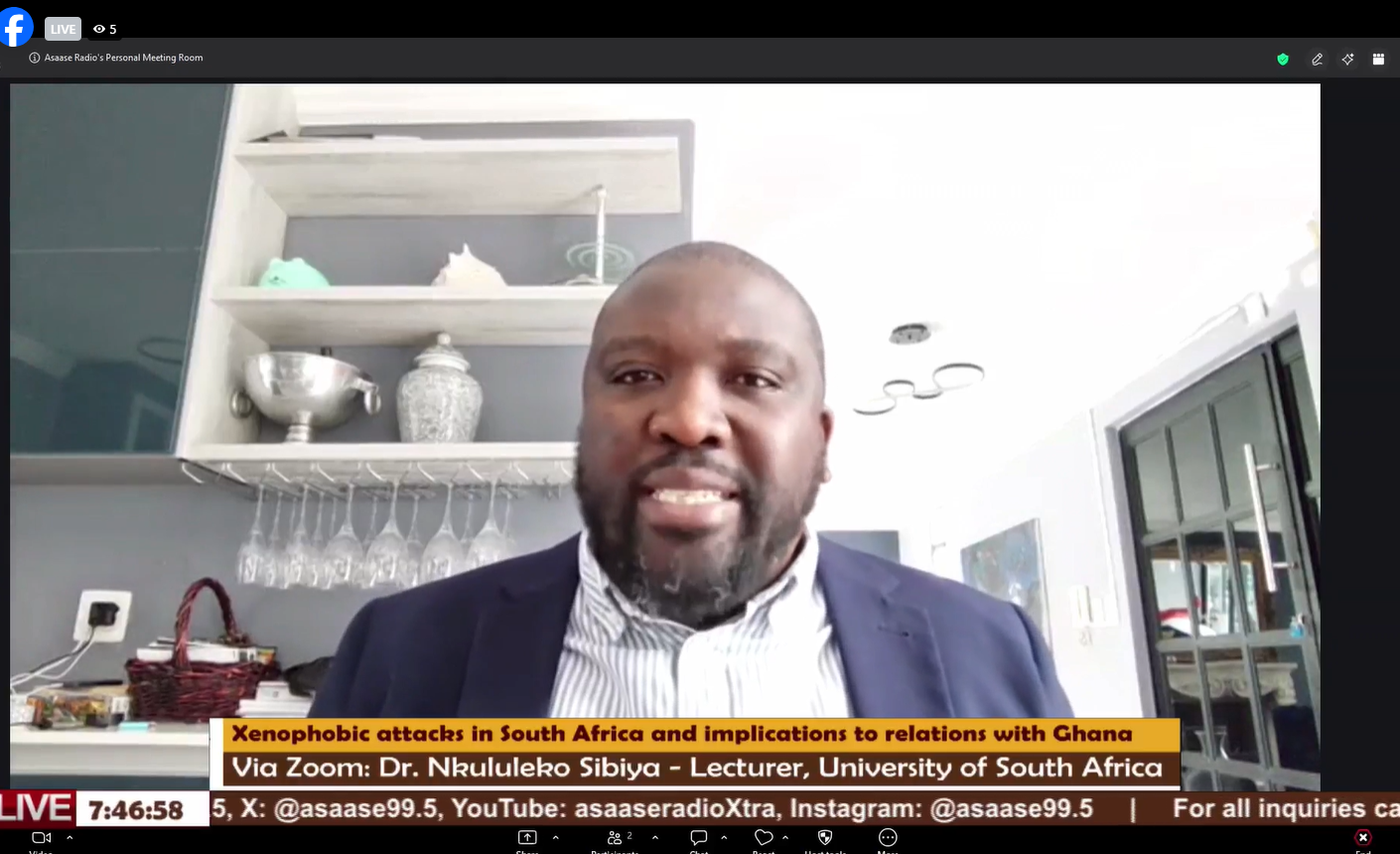 Foreign nationals scapegoated amid South Africa’s economic struggles — UNISA lecturer