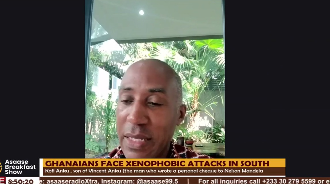 Son of Ghanaian donor to Nelson Mandela invokes father’s legacy amid South Africa xenophobia debate