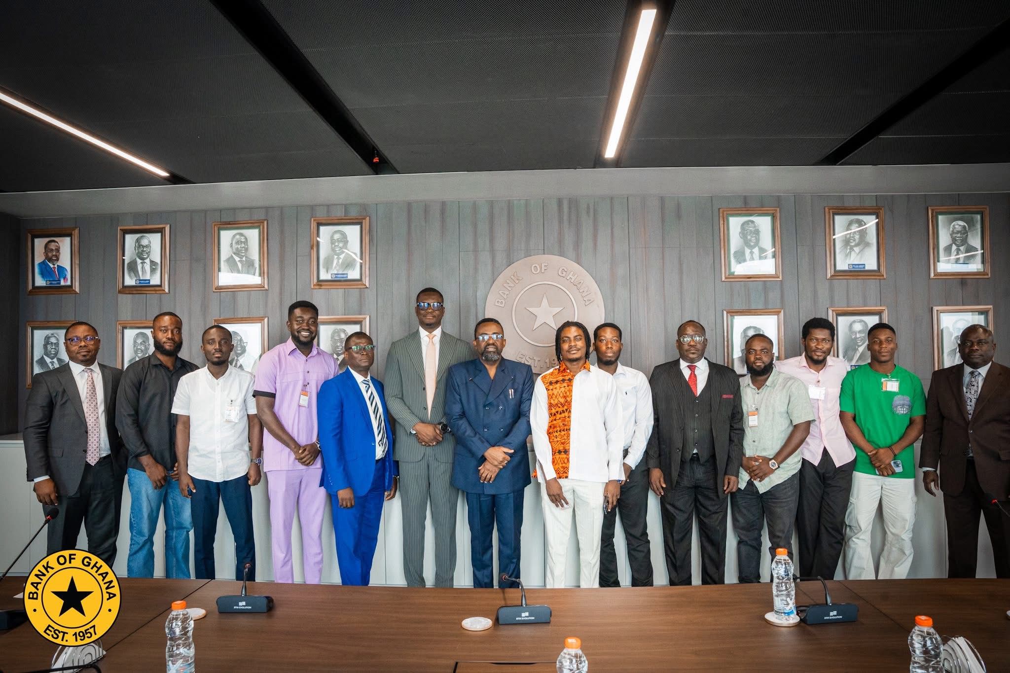 Bank of Ghana Governor engages X content creators on service export proceeds