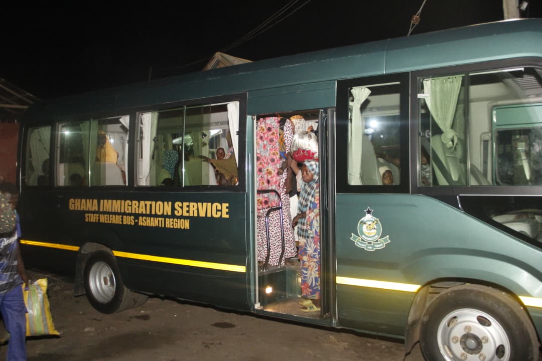 GIS arrests over 600 undocumented migrants in Kumasi dawn raid