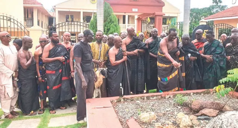 Okyeman Strips Etweresohene Of Courtesies