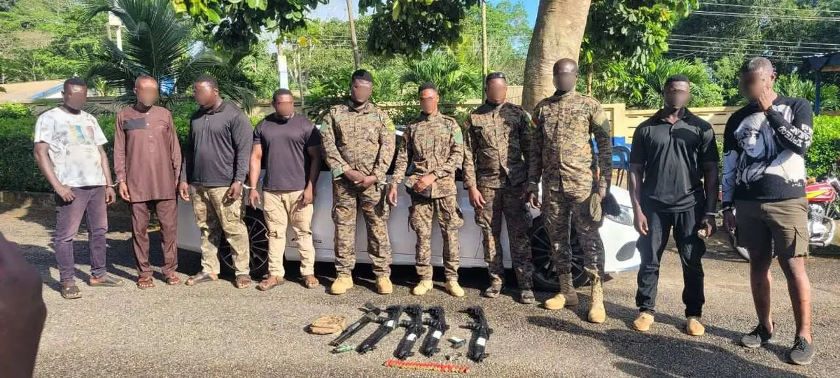11 arrested over possession of arms in connection with Adambrobe Chieftaincy dispute