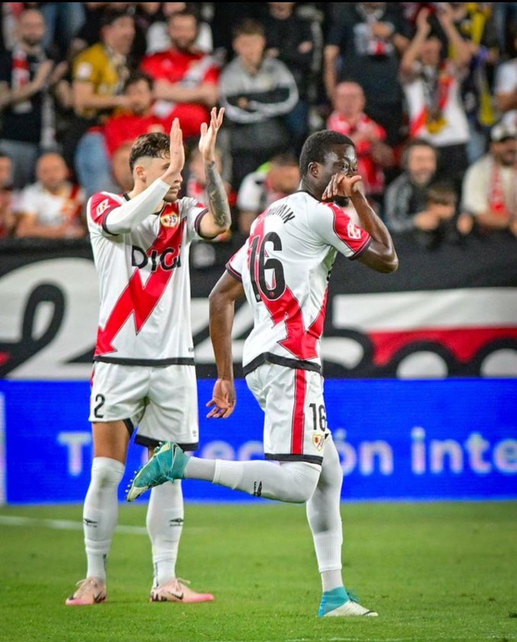 Abdul Mumin makes return for Rayo Vallecano after missing 13 months due to ACL injury