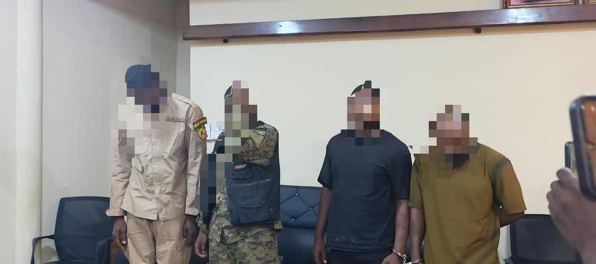 Five arrested for impersonating National Security operatives, robbing Western North mining site