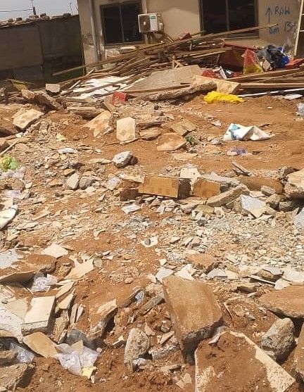 Over 700 residents along Afienya–Tema–Akosombo corridor rendered homeless after demolition exercise