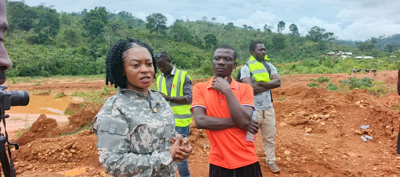 Western North: NADMO sensitises small-scale miners on dangers of abandoned pits