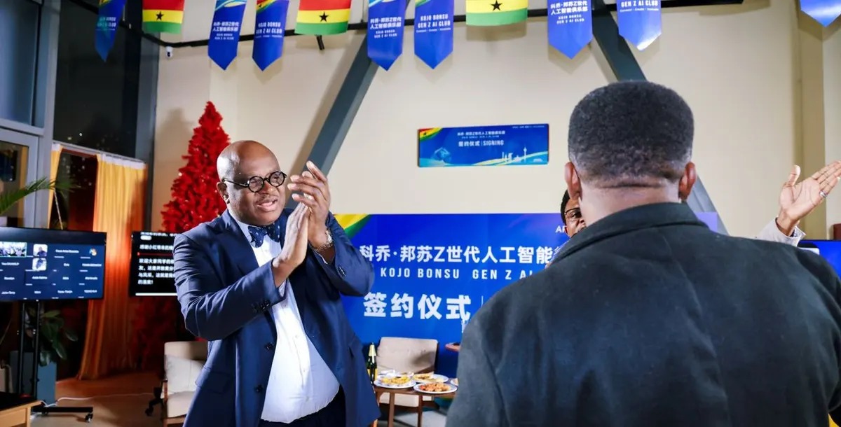 Ghana’s Ambassador to China Kojo Bonsu applauds Ghana’s $270m AI revolution