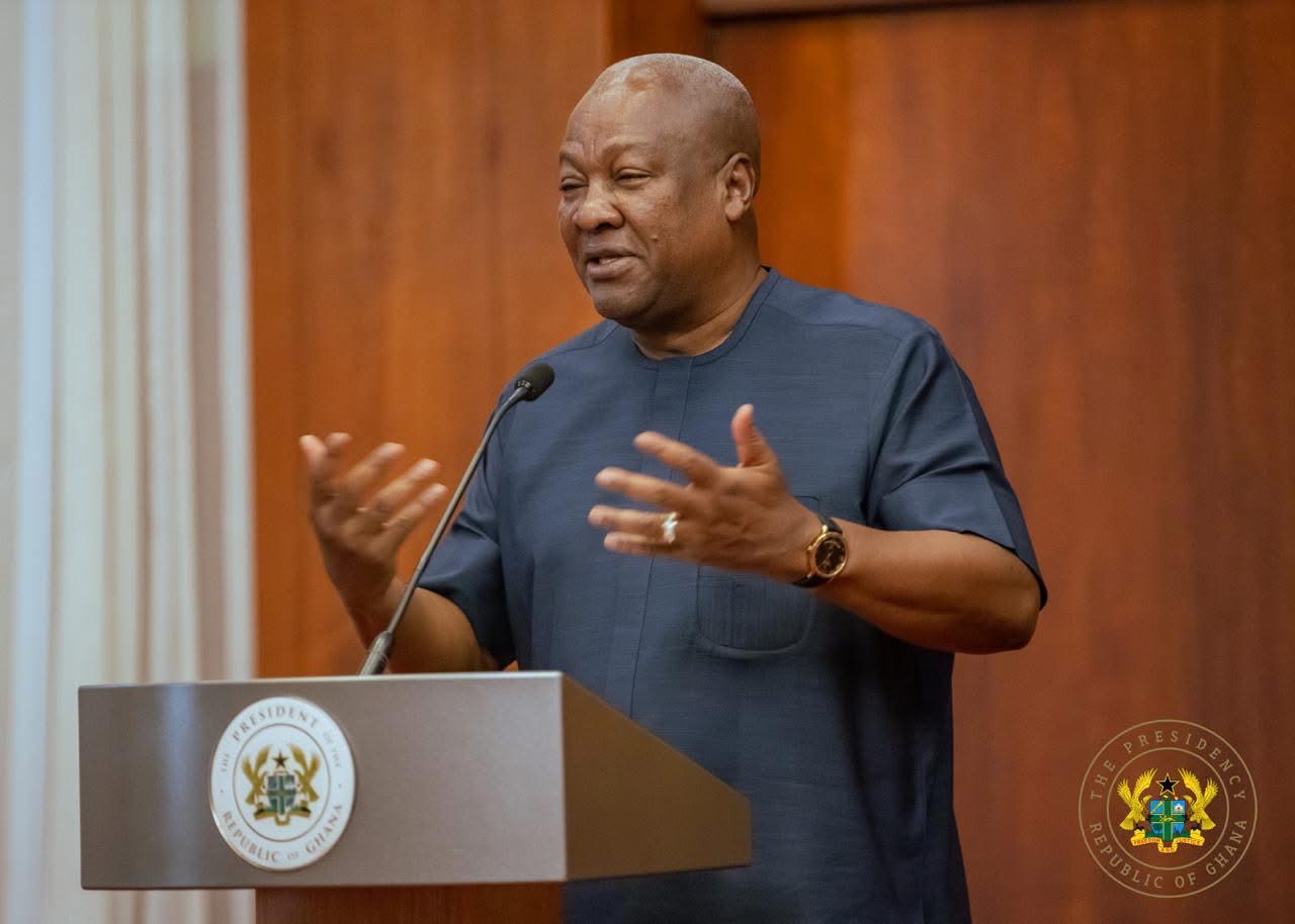 Mahama courts CEOs, touts $114bn economy as proof of recovery