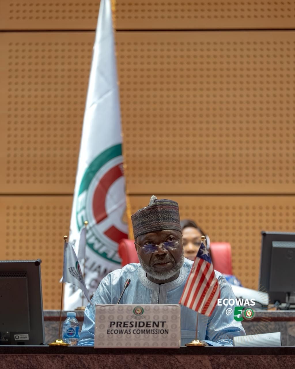 ECOWAS chief touts economic gains, security progress in final address to regional parliament
