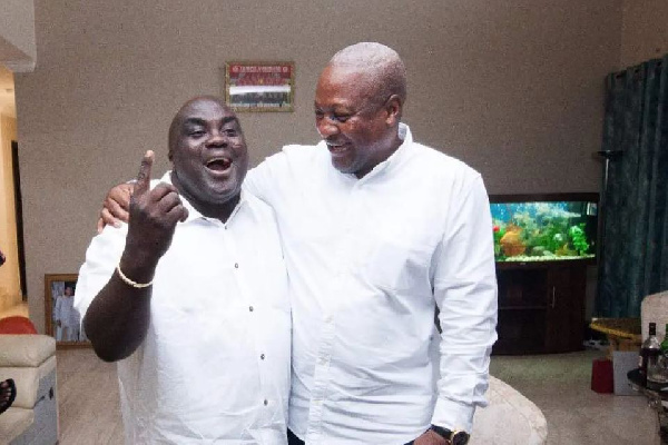 Mahama praises Julius Debrah for loyalty, kindness at 60th&nbsp;birthday thanksgiving