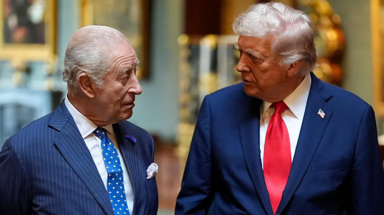 Trump tells BBC that King’s visit could ‘absolutely’ help repair relations with UK