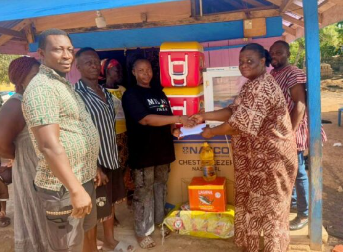 Gender Ministry supports domestic abuse survivor with livelihood package in Akim Oda