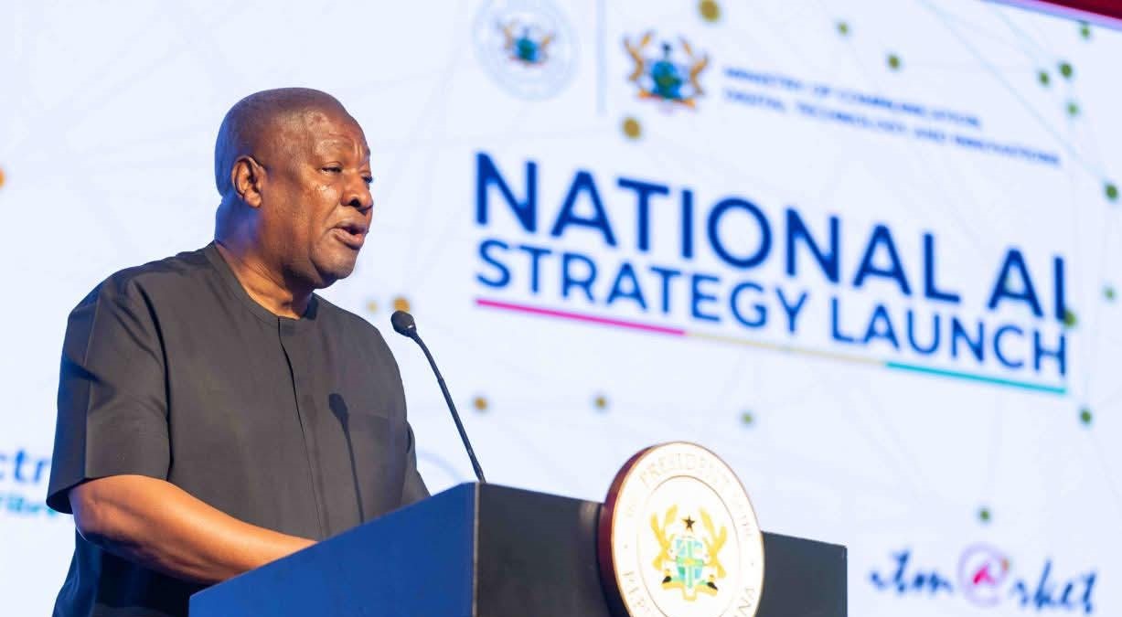 President launches Ghana’s National AI Strategy, announces $250m AI Computing Centre