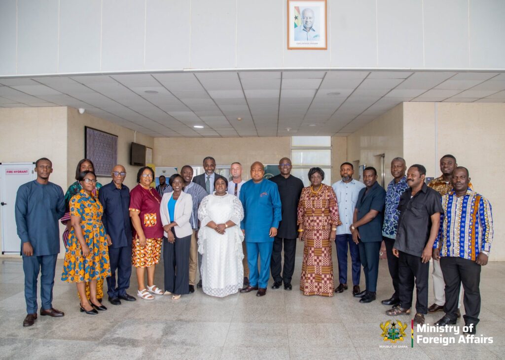 Ablakwa receives Presidential Special Envoy on Reparations to advance global agenda