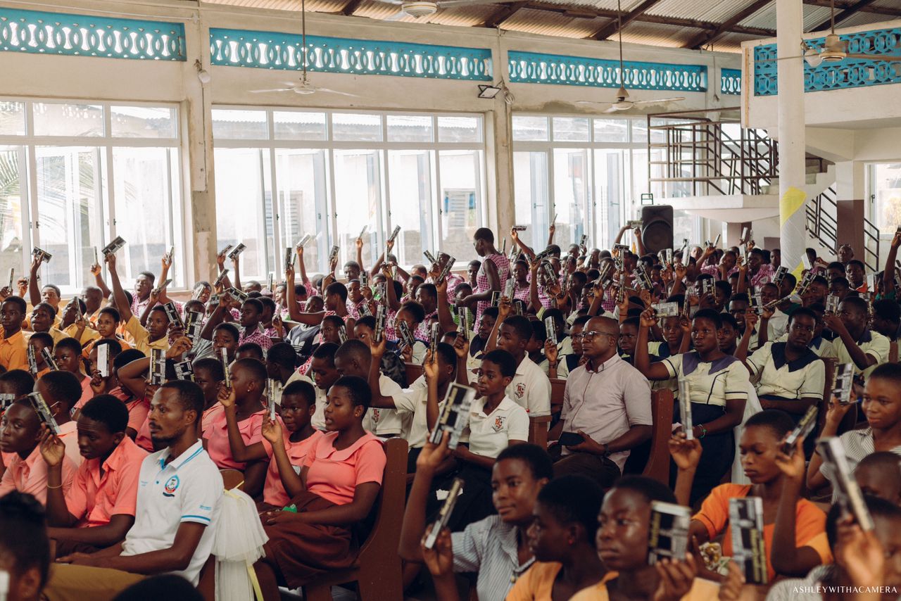 EDD Care Foundation supports BECE candidates in Anloga Municipality with mentorship and exam supplies