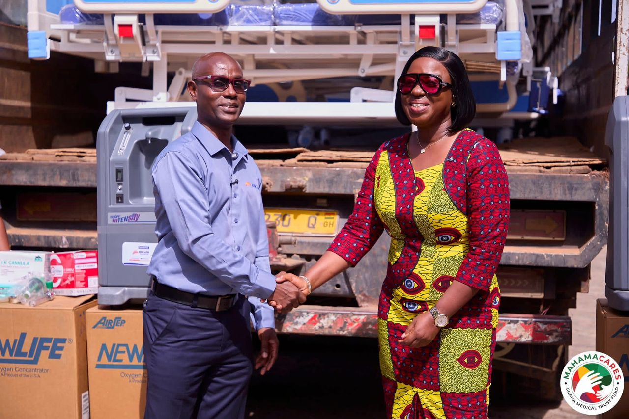 Rikair donates critical medical equipment to GMTF to support lifesaving care
