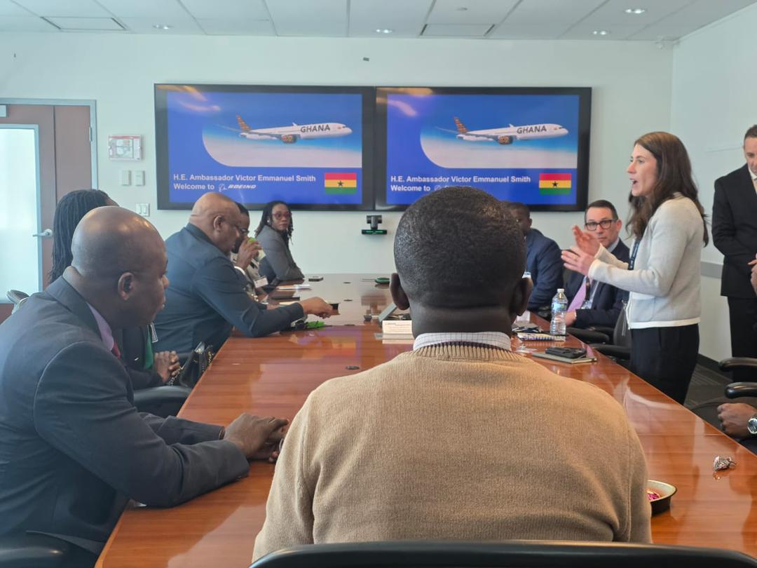 Ghana engages American aircraft manufacturer Boeing in renewed push to relaunch national carrier