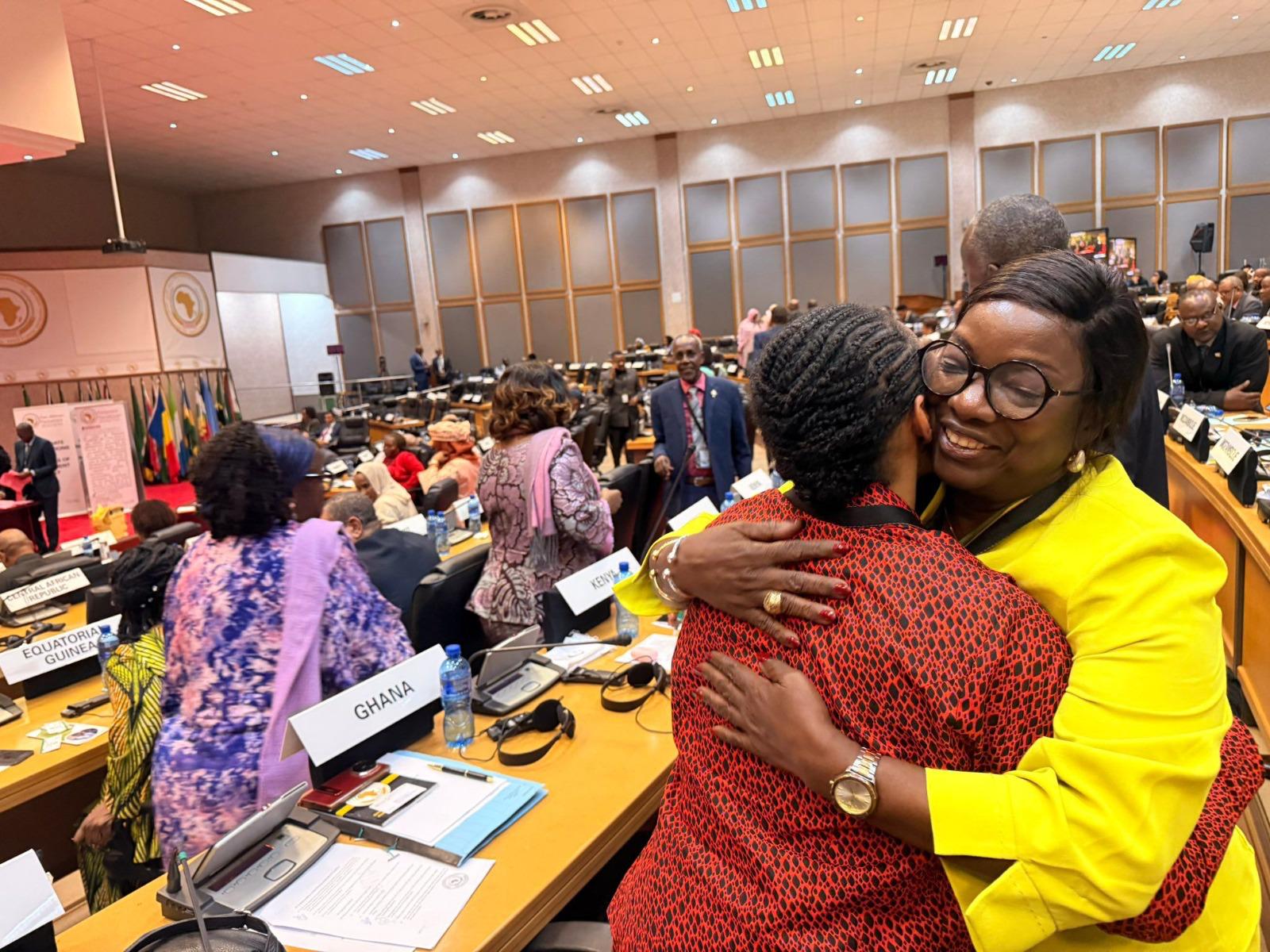 Dr Zanetor Rawlings elected 2nd Deputy President of Pan African Parliament in South Africa