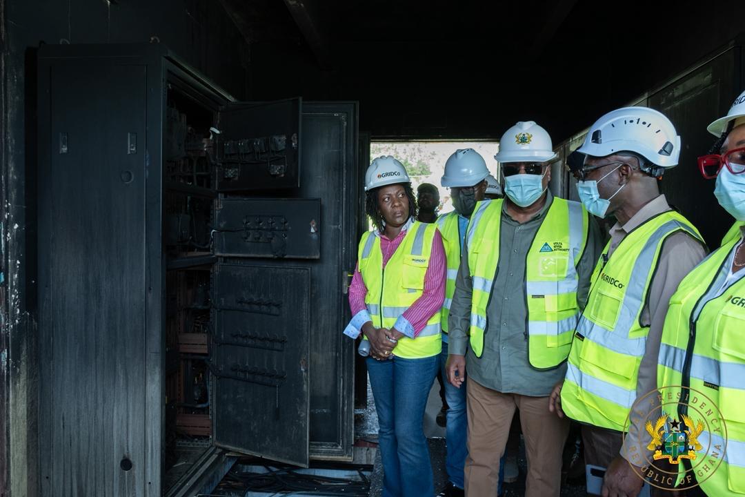Photos: How fire destroyed everything in the Akosombo GRIDCo Substation control room