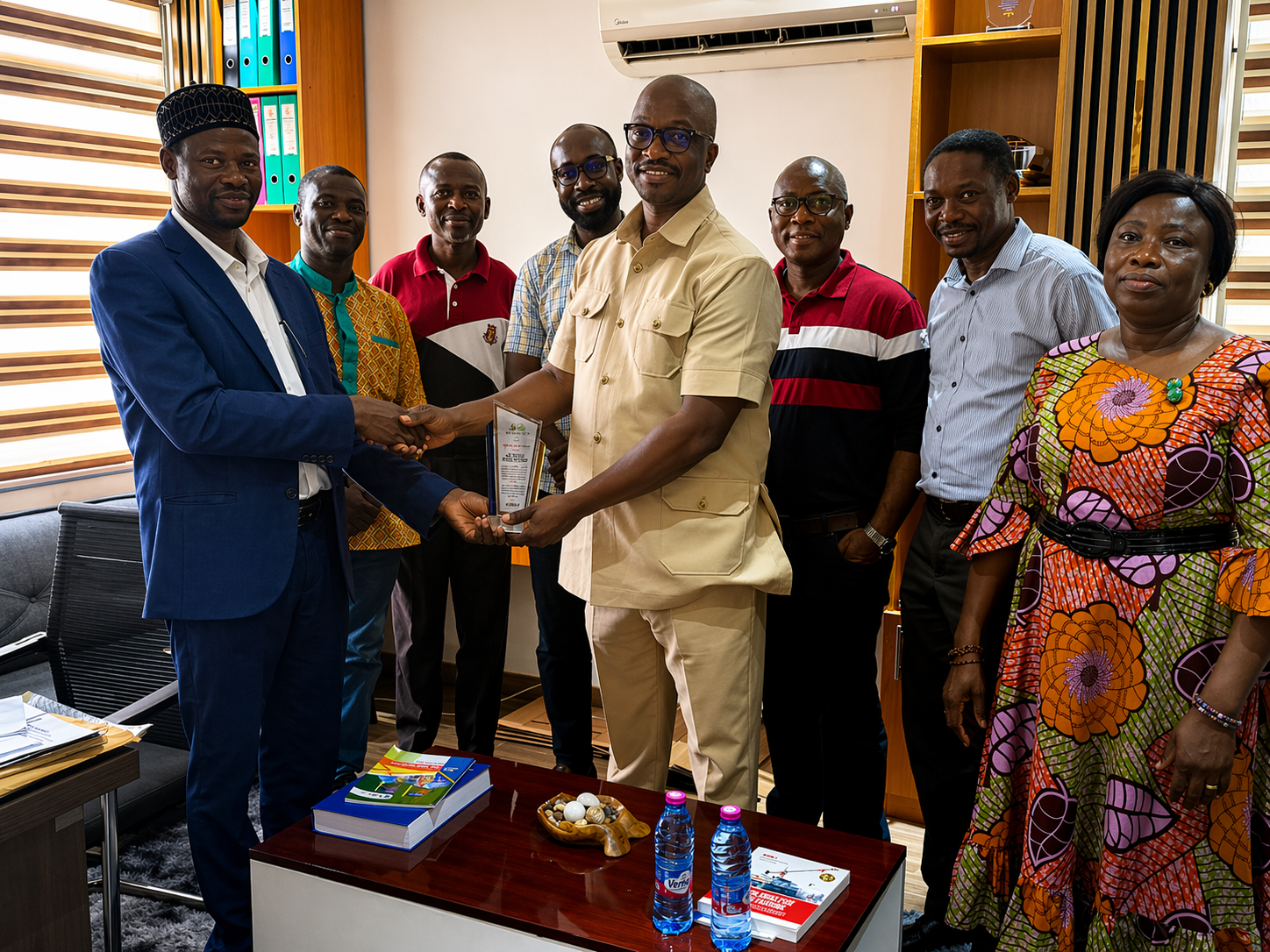 JS Construction launches female scholarships and donates industrial printer to Kumasi Technical University
