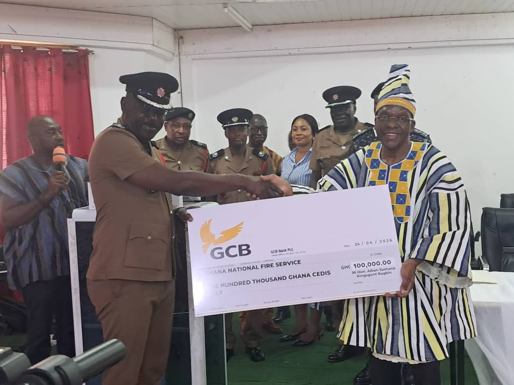 Alban Bagbin boosts Upper West Fire Service, NAKSU students with GH¢110,000 donation