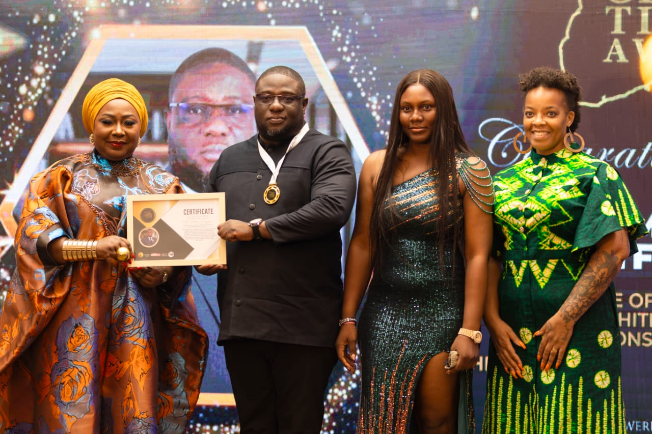 White Sand Travel Consult CEO Mark Hayford honoured at 100 Ghana Titans Awards 2026