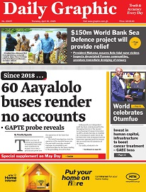 Today’s Front pages: Thursday, April 30, 2026