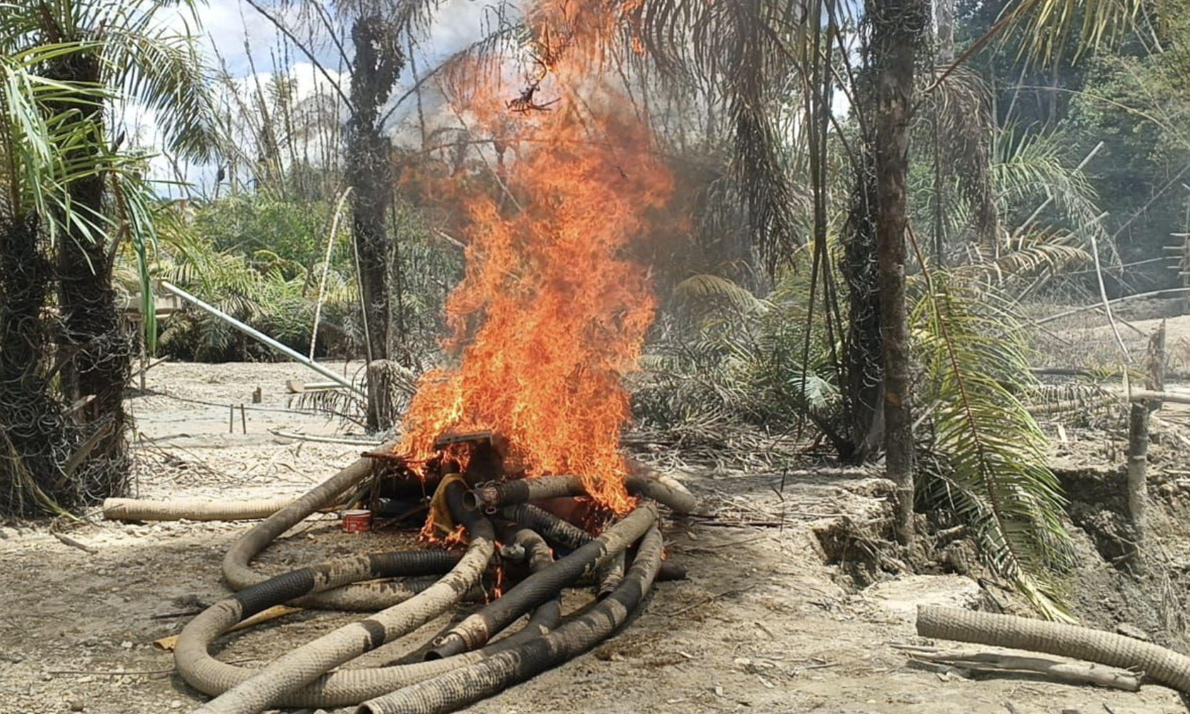 NAIMOS intensifies crackdown on illegal mining activities along Ankobra River