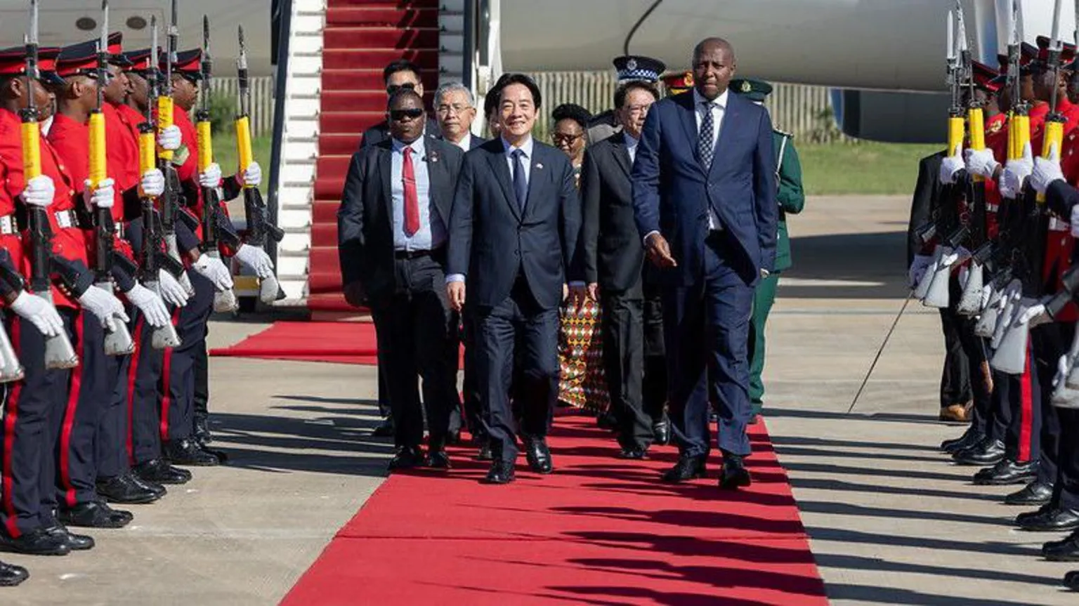 Taiwan president visits Eswatini days after blaming China for cancelled trip