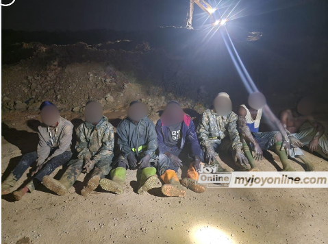 NAIMOS, Blue Water Guards arrest 8, seize excavators in night raid at Mpatasie and Odaho