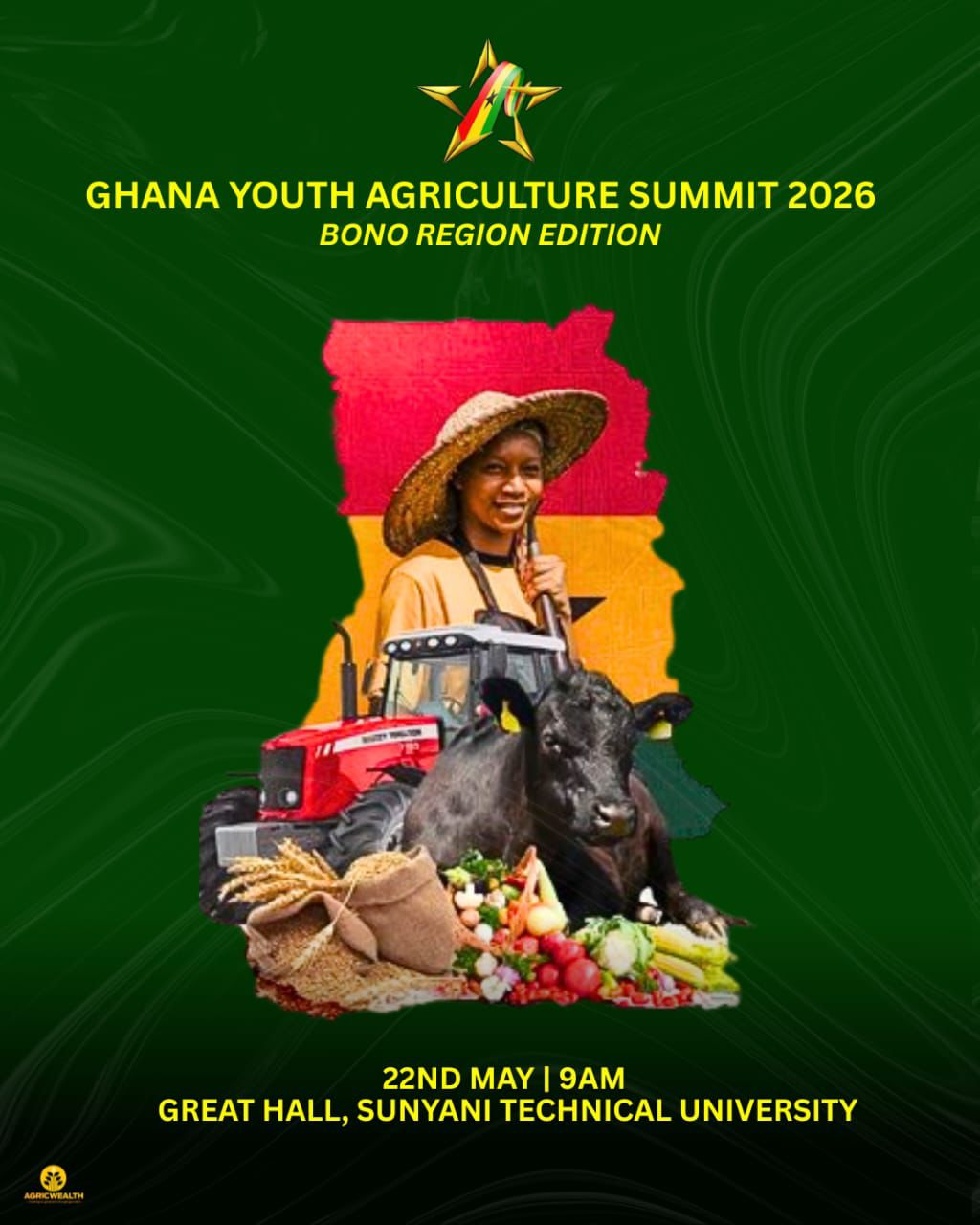 Bono Region to host maiden Ghana Youth Agriculture Summit on May 22